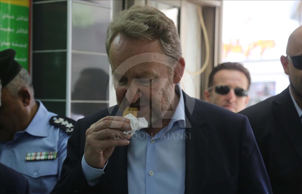 Palestina: Izetbegović obišao historijska mjesta u Ramallahu i probao palestinska jela