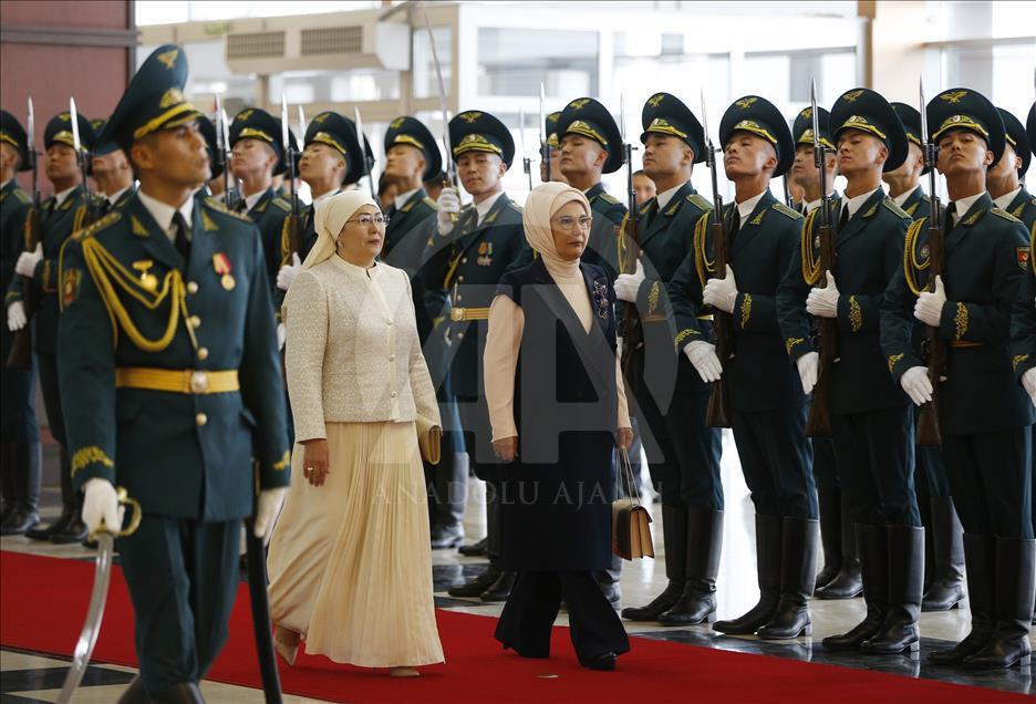 Cumhurbaşkanı Erdoğan Kırgızistan’da
