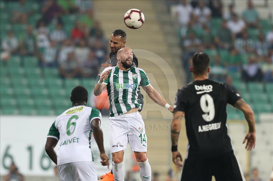 Bursaspor - Beşiktaş Karşılaşması - Anadolu Ajansı