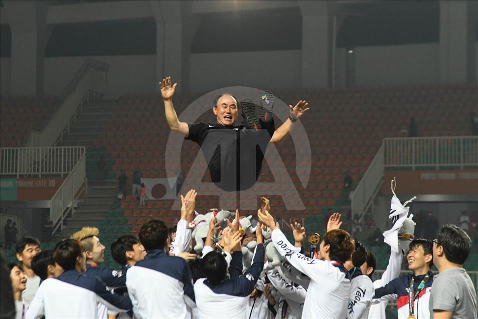 Final sepak bola Asian Games 2018 Korea Selatan vs Jepang