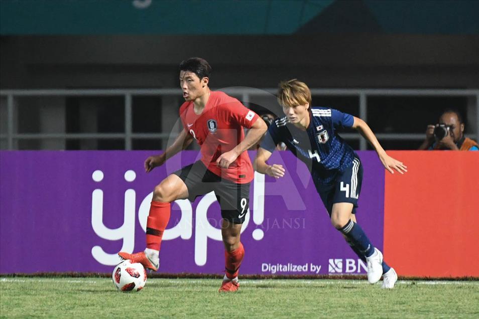 Final sepak bola Asian Games 2018 Korea Selatan vs Jepang