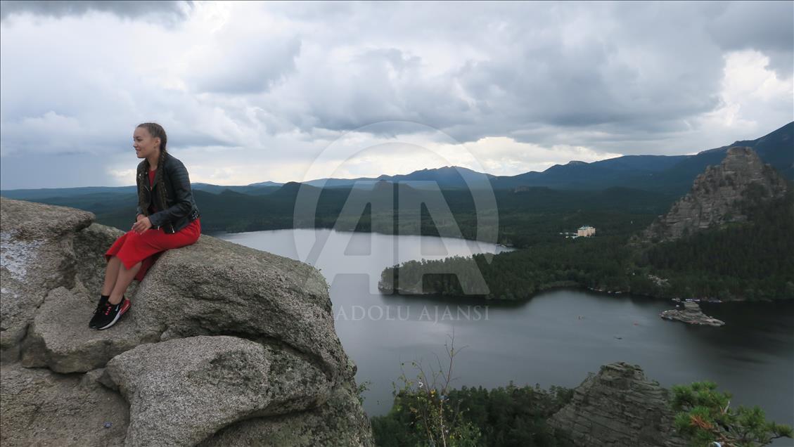 Kazakistan'ın tatil merkezi Burabay'a turist ilgisi artıyor