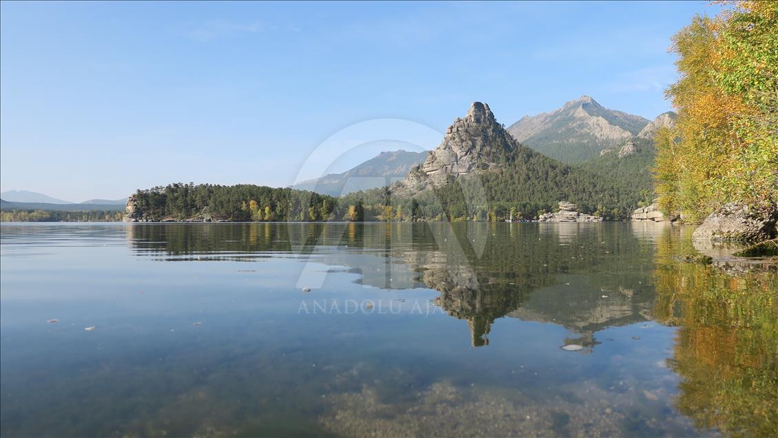Kazakistan'ın tatil merkezi Burabay'a turist ilgisi artıyor