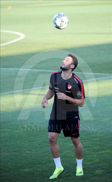 A Milli Futbol Takımı hazırlıklarını sürdürdü