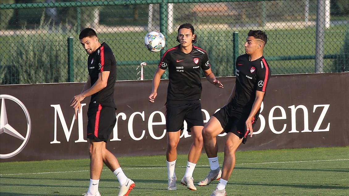 A Milli Futbol Takımı hazırlıklarını sürdürdü