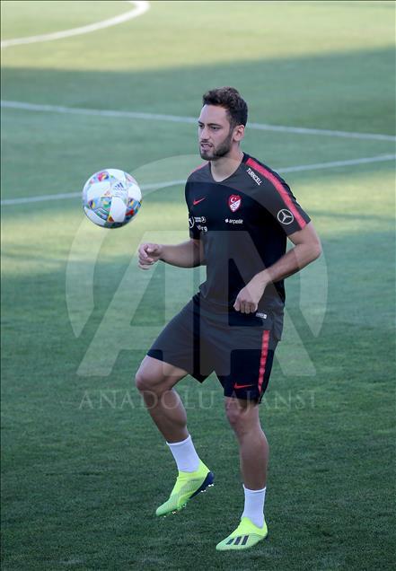 A Milli Futbol Takımı hazırlıklarını sürdürdü