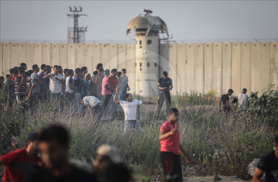 Pasukan Israel bubarkan demontrasi warga Palestina terhadap AS