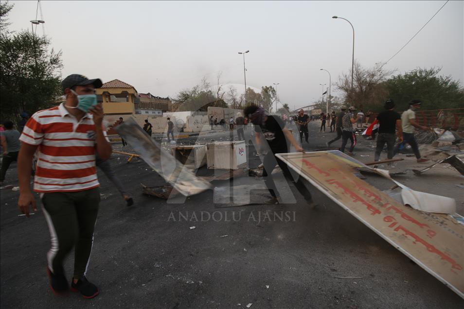Irak'ın güneyindeki gösteriler