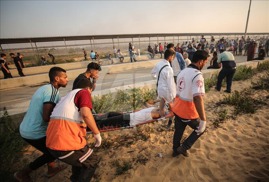Pasukan Israel bubarkan demontrasi warga Palestina terhadap AS