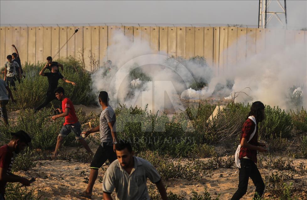 Pasukan Israel bubarkan demontrasi warga Palestina terhadap AS