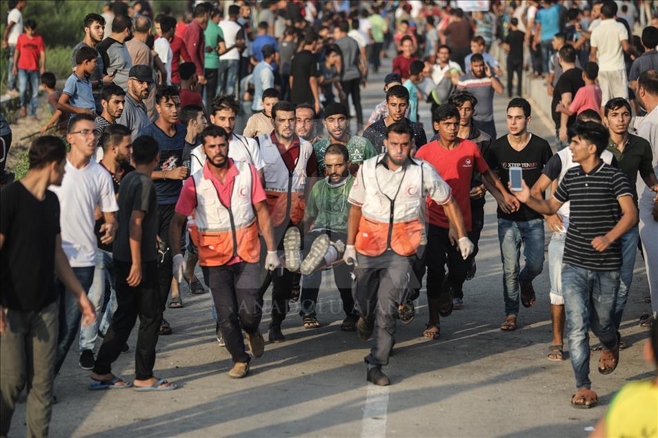 Pasukan Israel bubarkan demontrasi warga Palestina terhadap AS