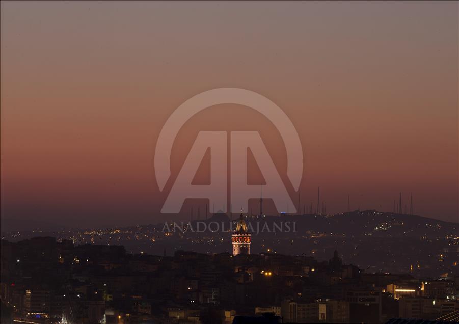 Matahari terbit di Istanbul