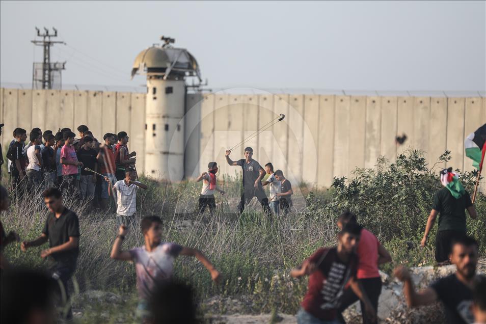 Pasukan Israel bubarkan demontrasi warga Palestina terhadap AS