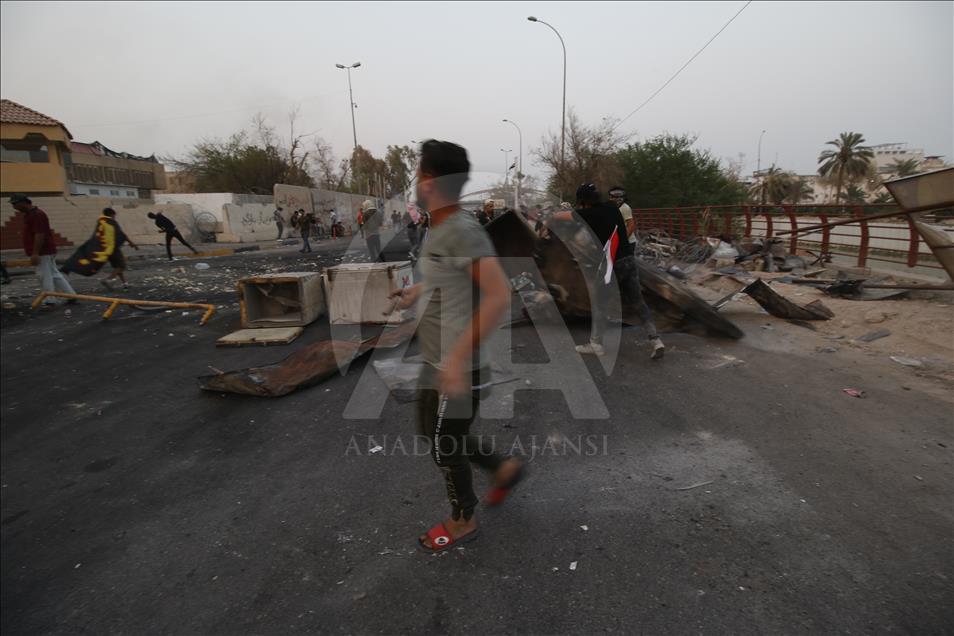 Irak'ın güneyindeki gösteriler