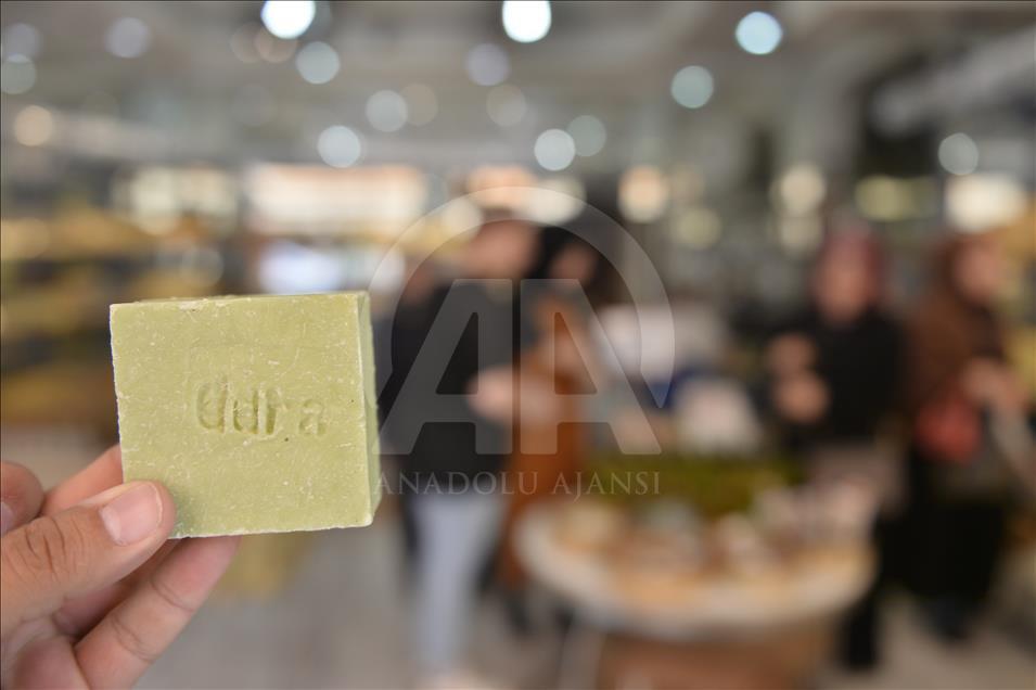 Mardin'de 200'ü aşkın doğal sabun çeşidi üretiliyor