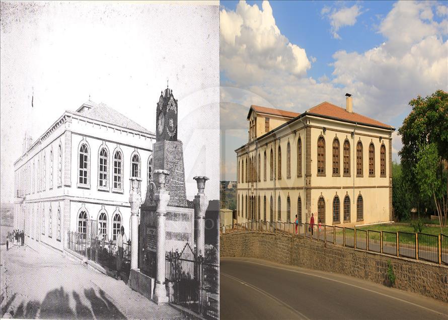 Tarihi yapıların asırlık yolculuğu aynı kadrajdan görüntülendi