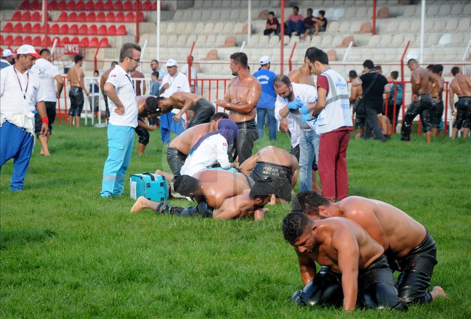 666. Elmalı Yağlı Güreşleri