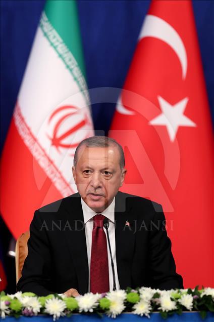 اجلاس سه‌جانبه ترکیه، ایران و روسیه در تهران پایان یافت