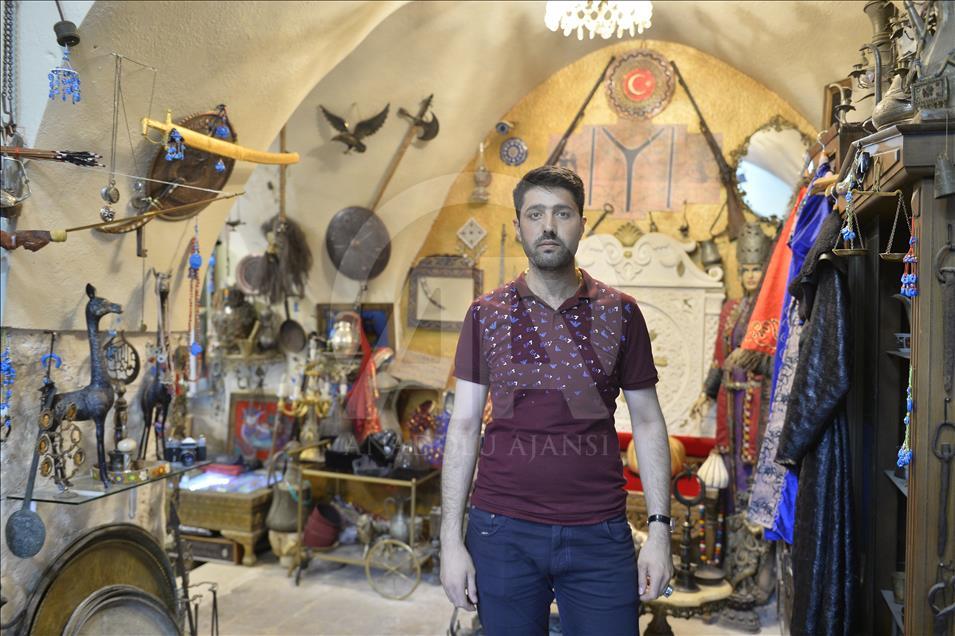 Tarihi şehrin baharat kokan çarşısı