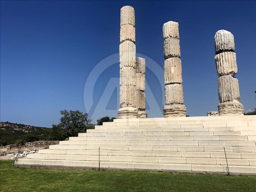 Apollon Tapınağı "mitolojik fareler"ine kavuştu