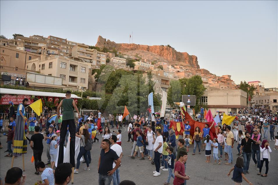 "Uçan Halı Mardin Çocuk Müzik Festivali" başladı 
