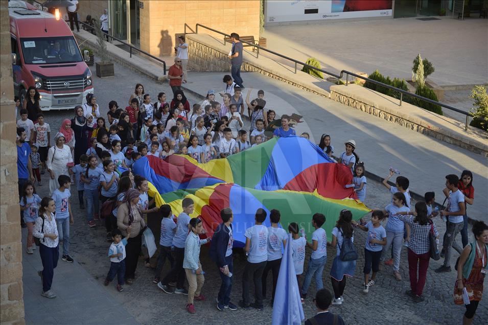 "Uçan Halı Mardin Çocuk Müzik Festivali" başladı 
