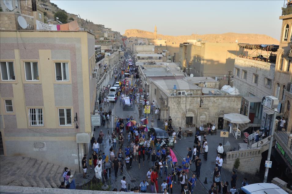 "Uçan Halı Mardin Çocuk Müzik Festivali" başladı 
