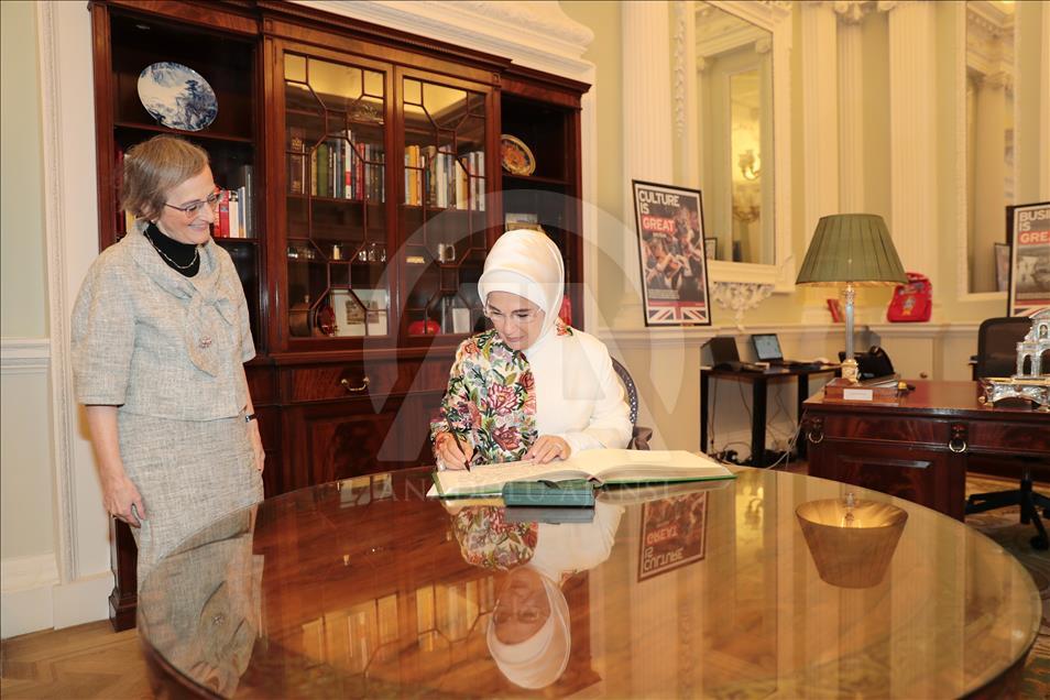 Türkiye Cumhurbaşkanı Recep Tayyip Erdoğan'ın eşi Emine Erdoğan