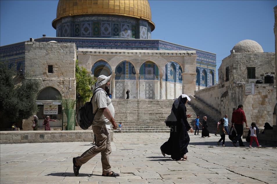 Celebración del año nuevo islámico en Jerusalén