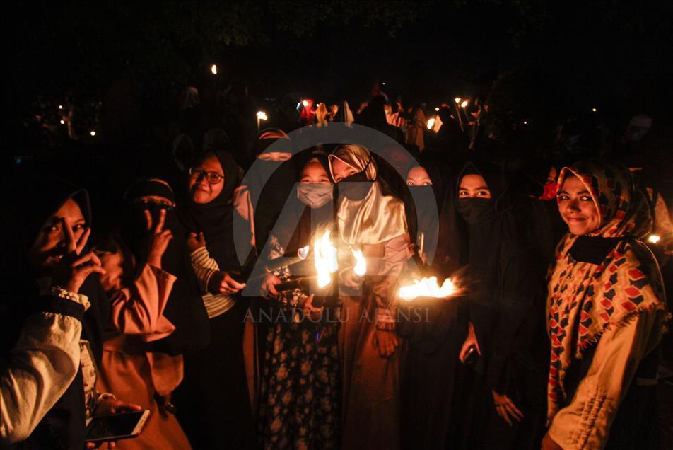Pawai sejuta obor sambut tahun baru Islam, di Bogor