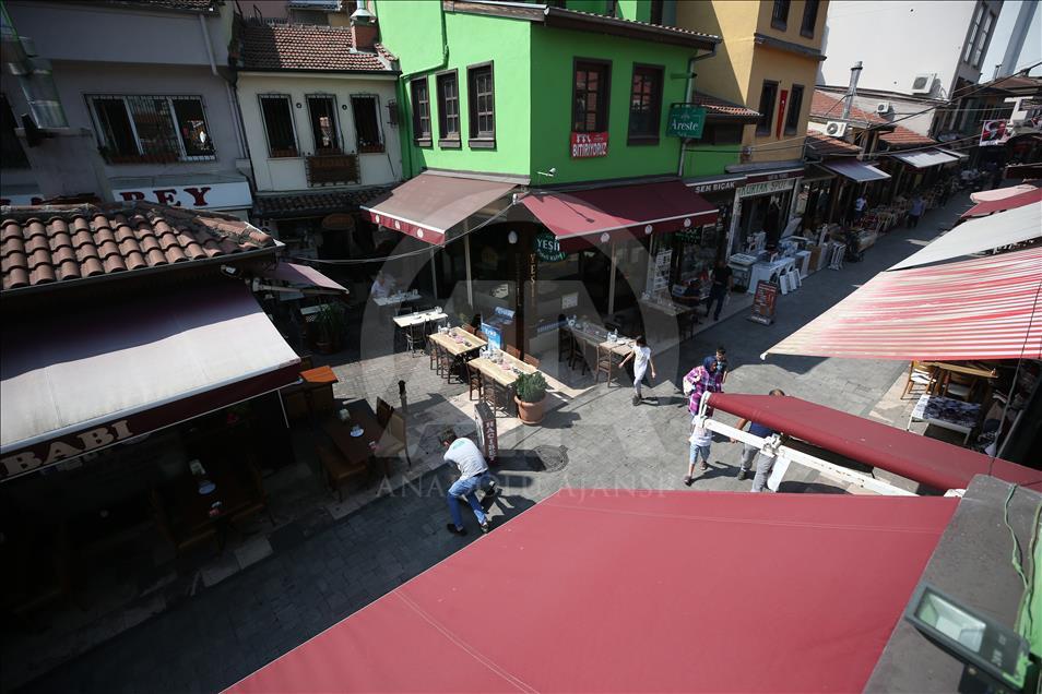 Bursa'nın meşhur lezzet durağı: Tarihi Kayhan Çarşısı