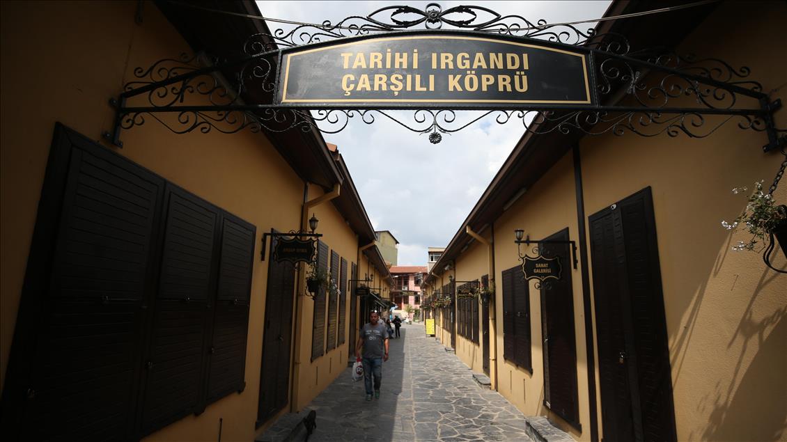 Bursa'nın sanat köprüsü: Irgandı Çarşılı Köprüsü