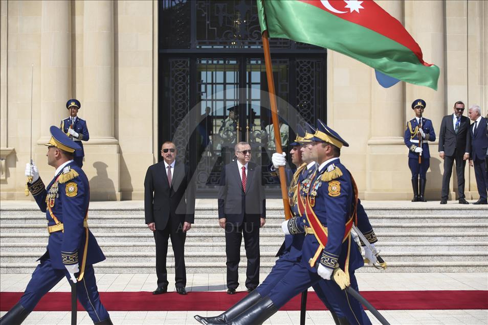 Cumhurbaşkanı Erdoğan Azerbaycan'da
