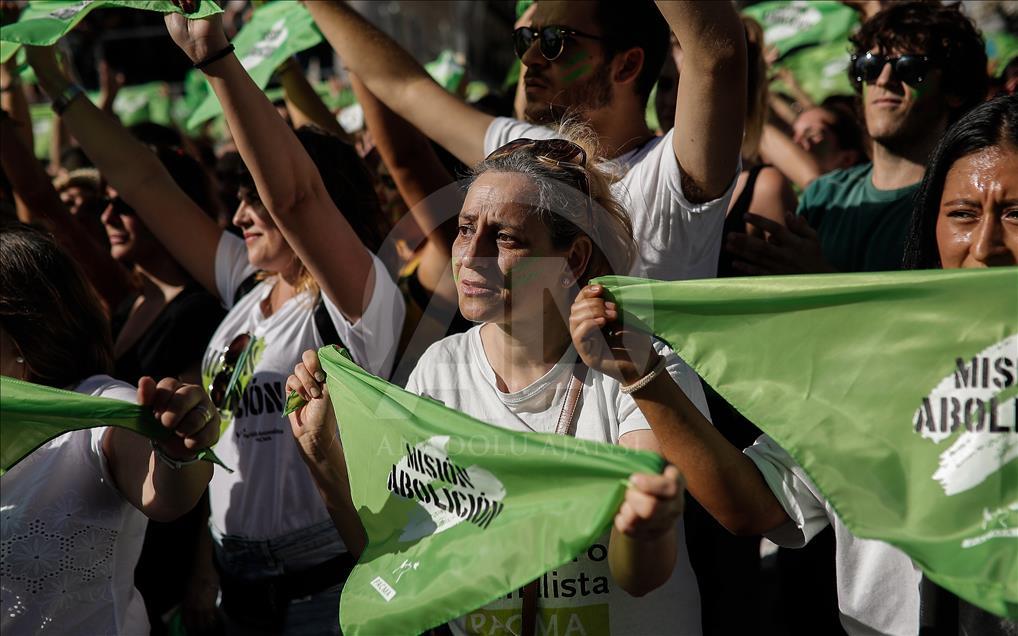 Protesta contra las becerradas en Madrid