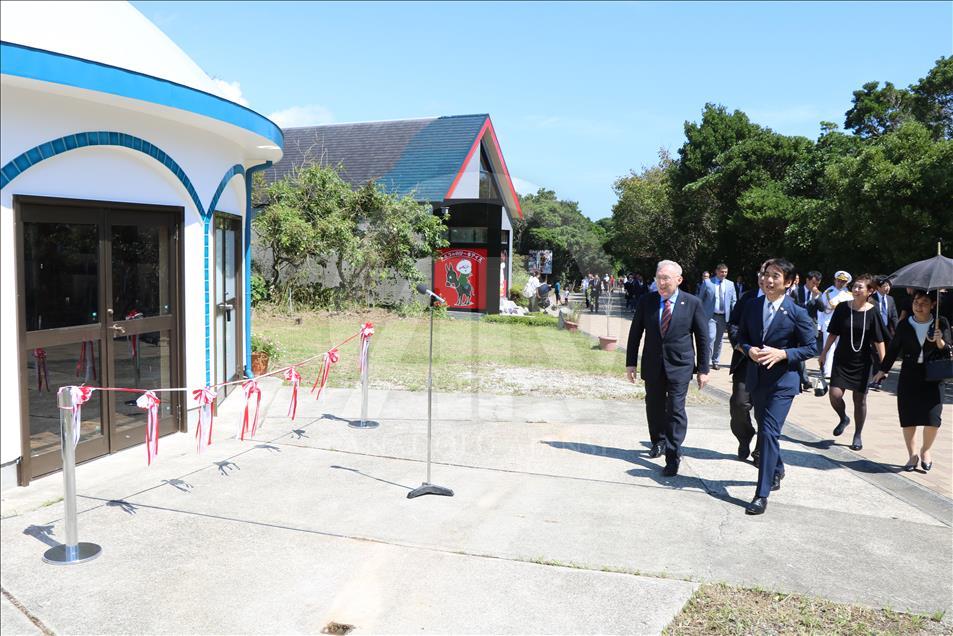 Ertuğrul Fırkateyni şehitleri Japonya'da anıldı
