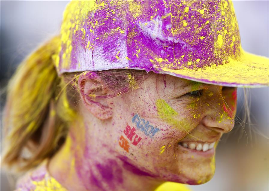 Color Sky 5K running fest in Ankara