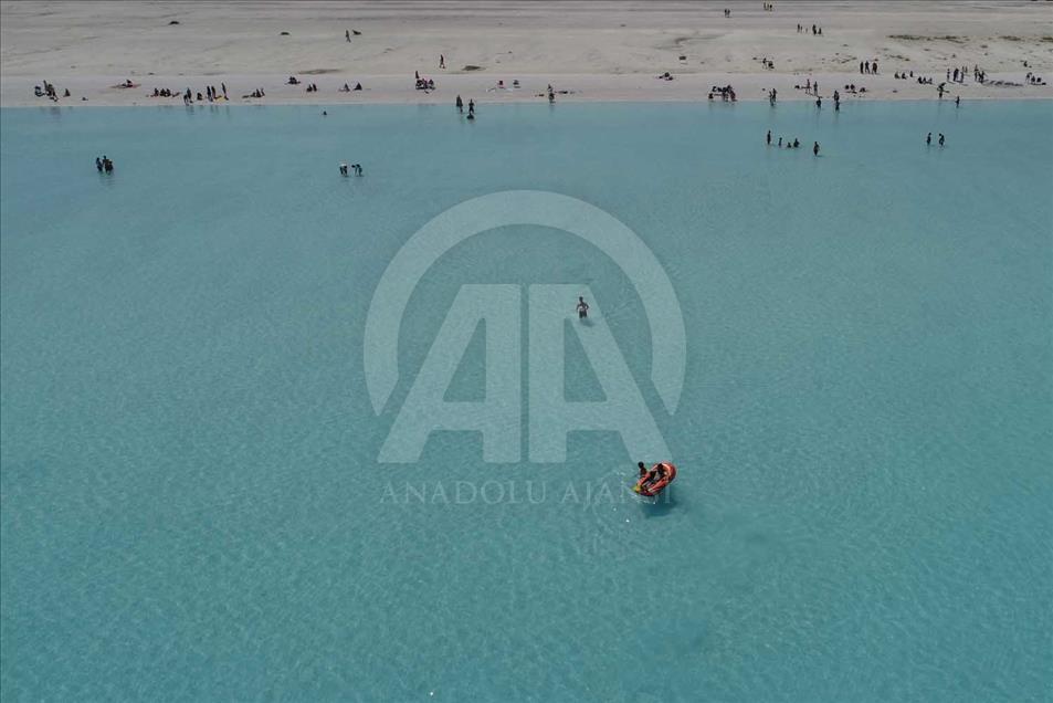 Lago Salda, el más profundo de Turquía