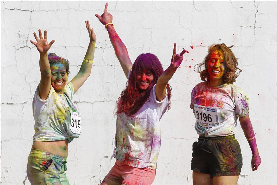 Color Sky 5K running fest in Ankara