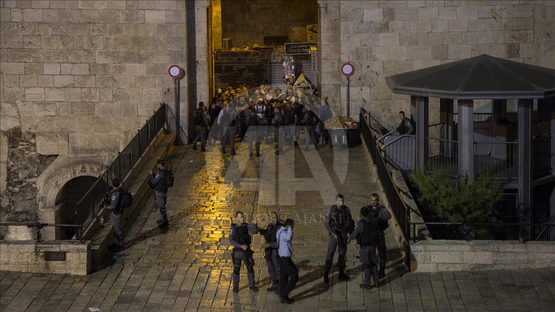 İsrail polisi Doğu Kudüs'te bir Filistinliyi şehit etti
