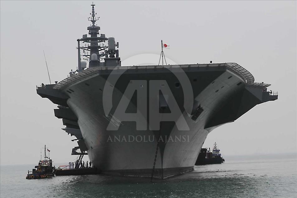 Buques de guerra japoneses llegan a Indonesia