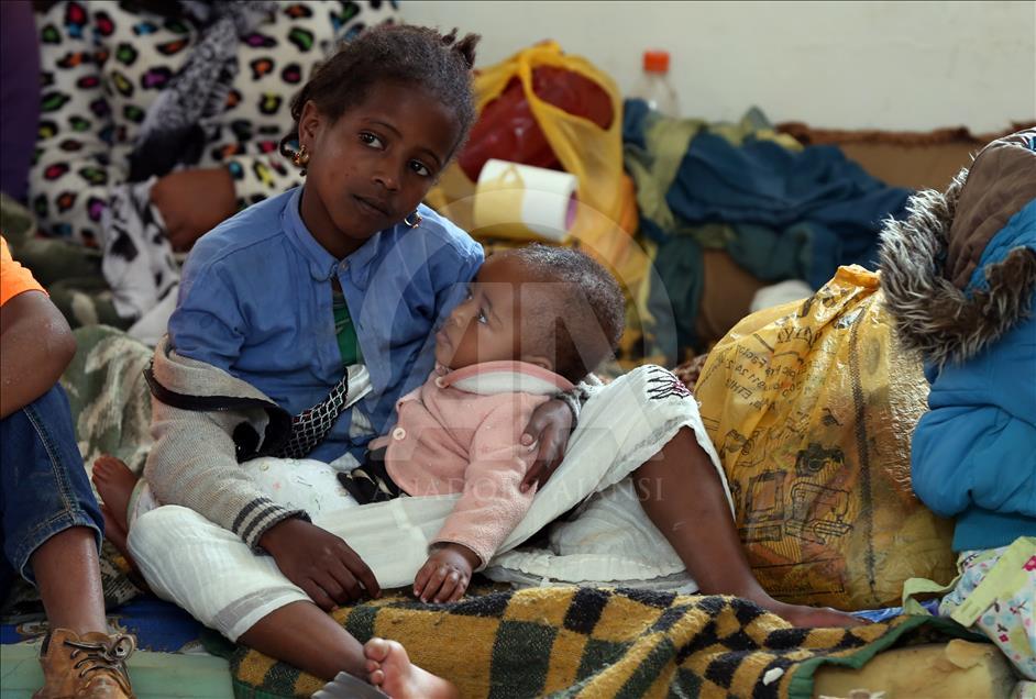 Etiyopya'da 6 ayda 1,4 milyon kişi yerinden oldu
