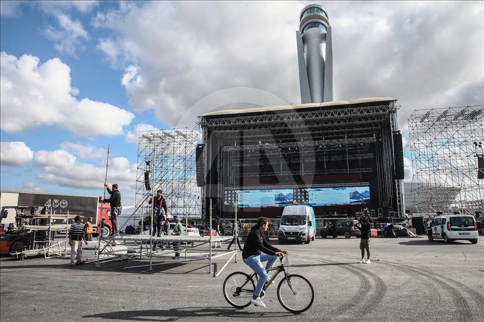 TEKNOFEST İstanbul'da hazırlıklar son aşamaya geldi