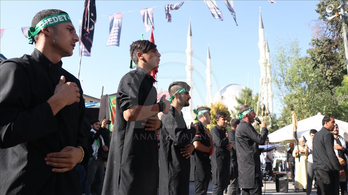 برگزاری مراسم تاسوعا در استان ایغدیر ترکیه