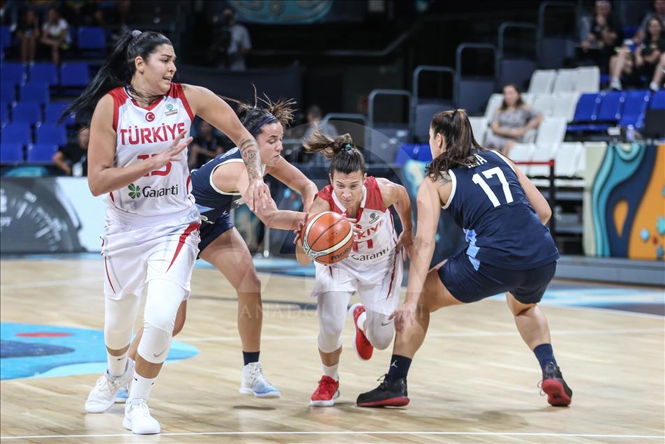 پیروزی تیم ملی بسکتبال زنان ترکیه در جام جهانی فیبا