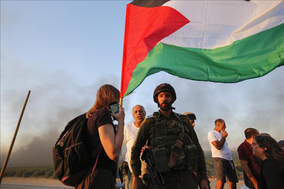 Pro-Palestine activists protest Israeli violence in Gaza
