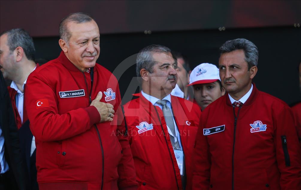 Cumhurbaşkanı Erdoğan, TEKNOFEST'te