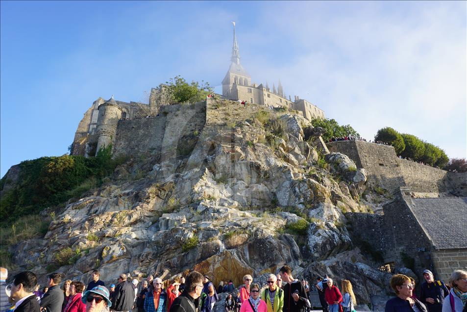 Imágenes del Monte Saint-Michel, en Francia