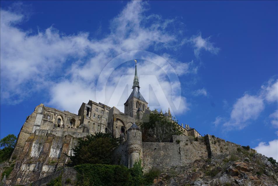 Imágenes del Monte Saint-Michel, en Francia