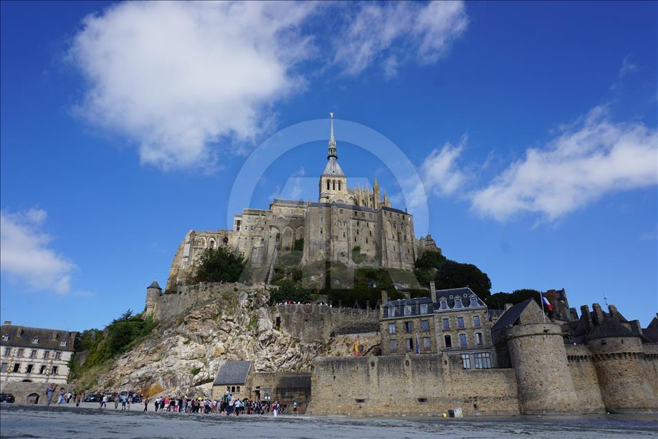 Imágenes del Monte Saint-Michel, en Francia