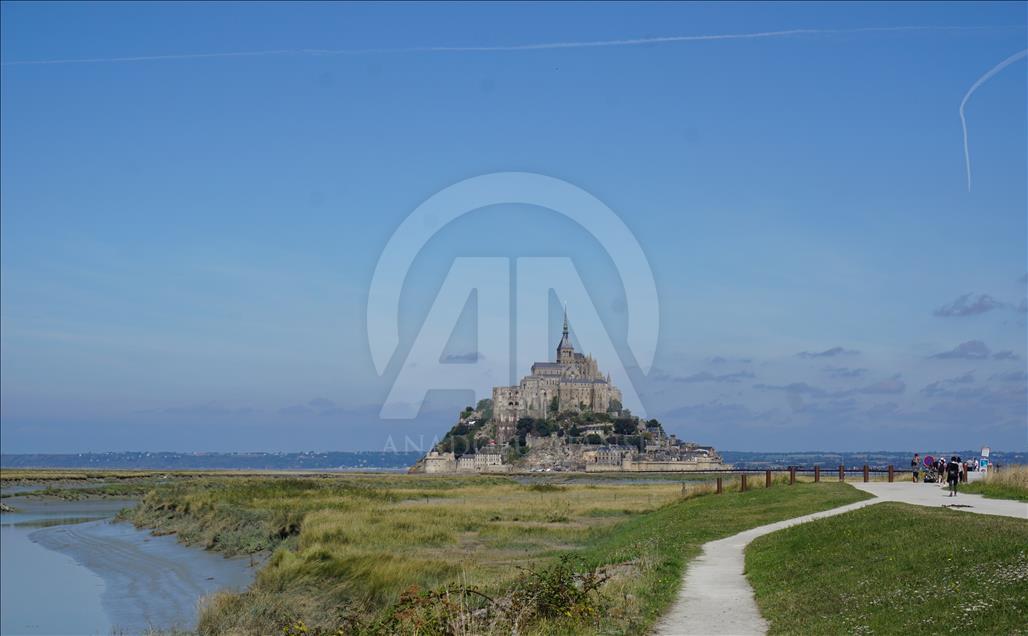 Imágenes del Monte Saint-Michel, en Francia